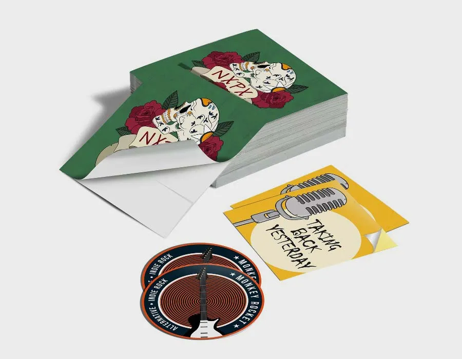 Matte Laminated Cards Dubai — Black Lion Sign Dubai